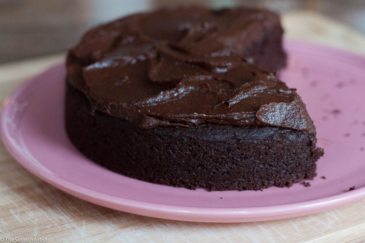 Brownie on Table