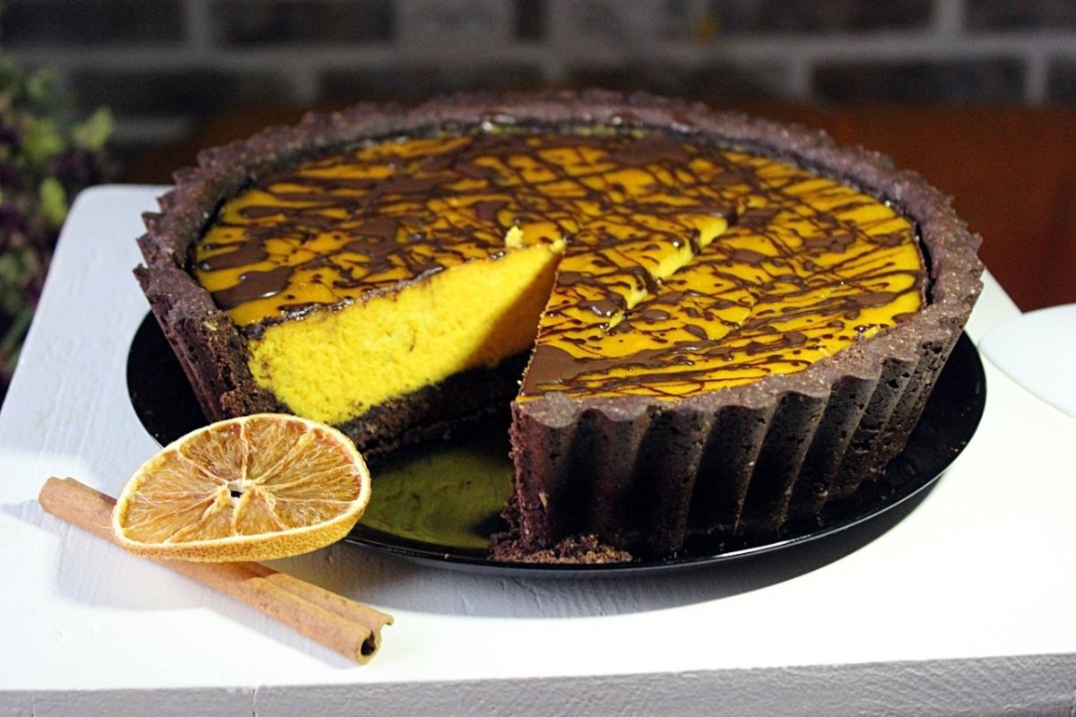 Апельсин шоколад Tart