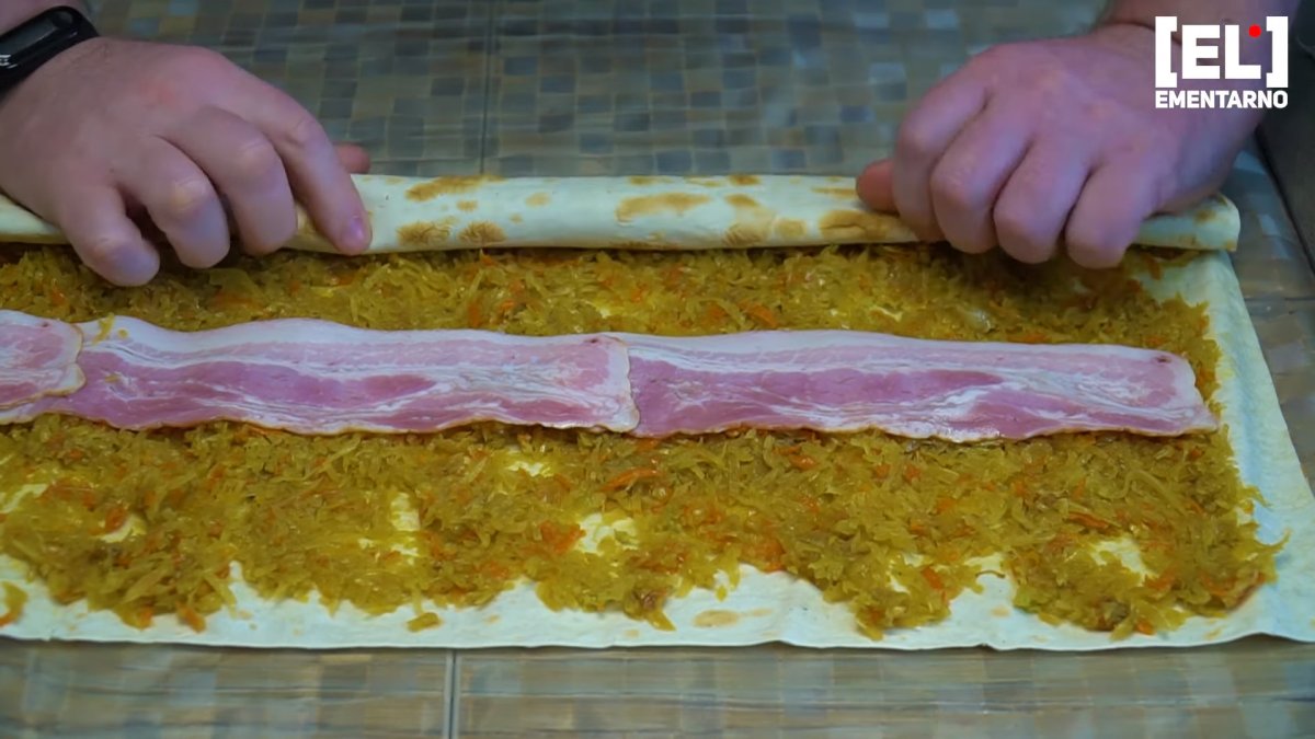 Пирог из лаваша
