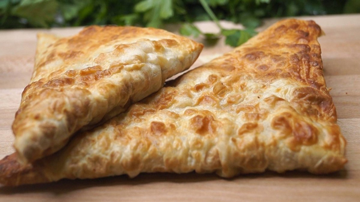 Пирог улитка из лаваша