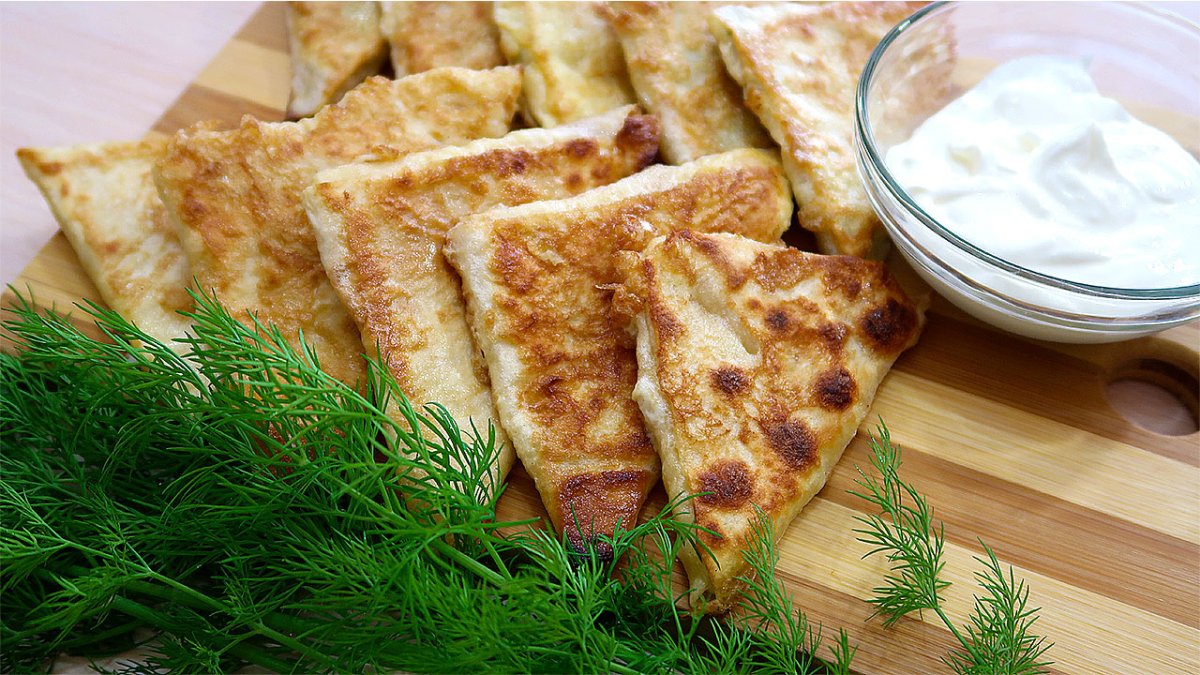 Пирог из лаваша