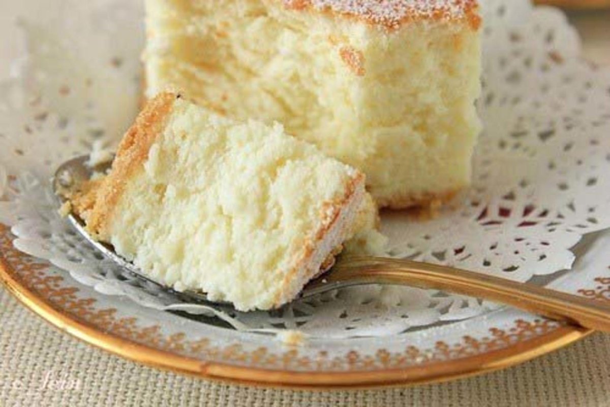 Шарлотка с творогом
