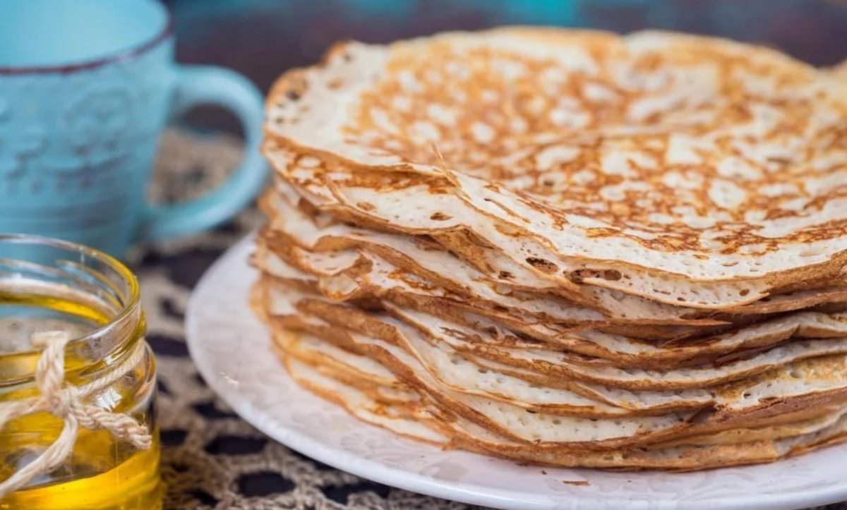 Блины с дырочками Марокканские