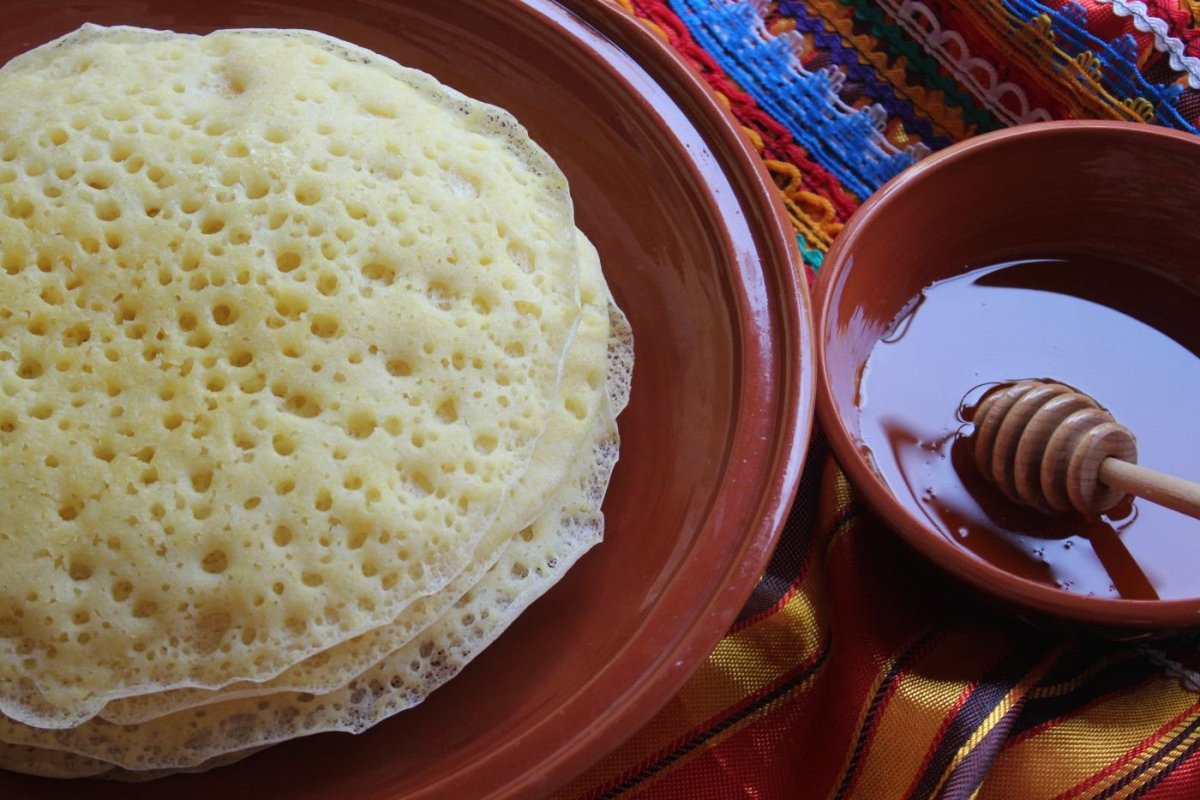 Блины с дырочками