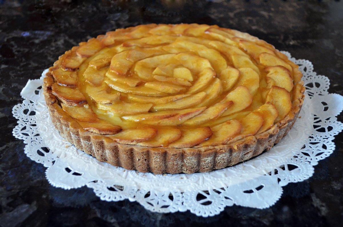 Корнуэльский пирог с яблоками