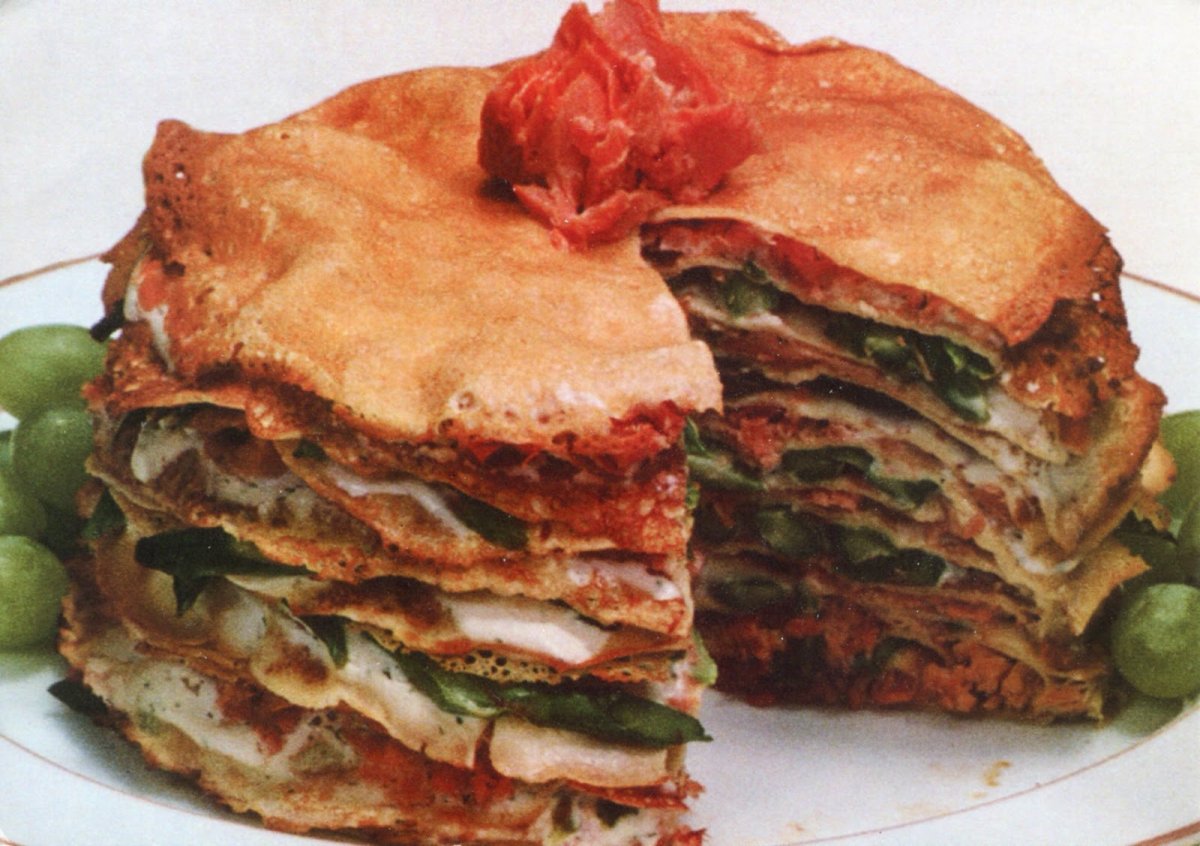 Блинчатый пирог