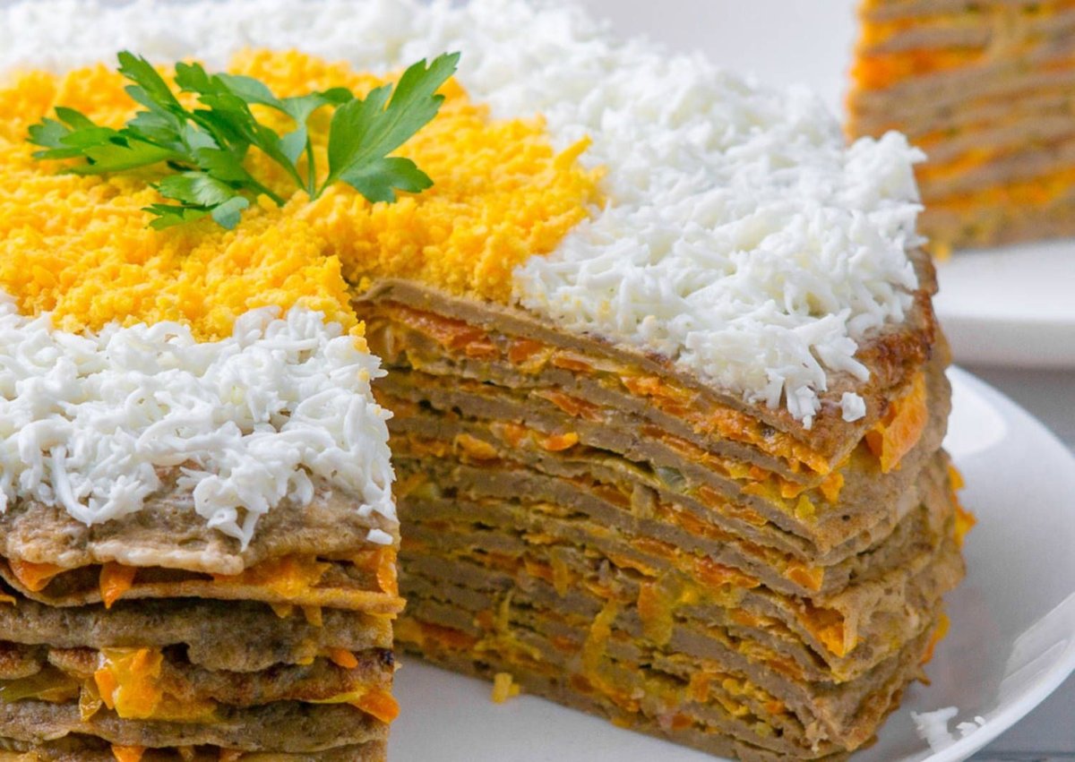 Печеночные блины
