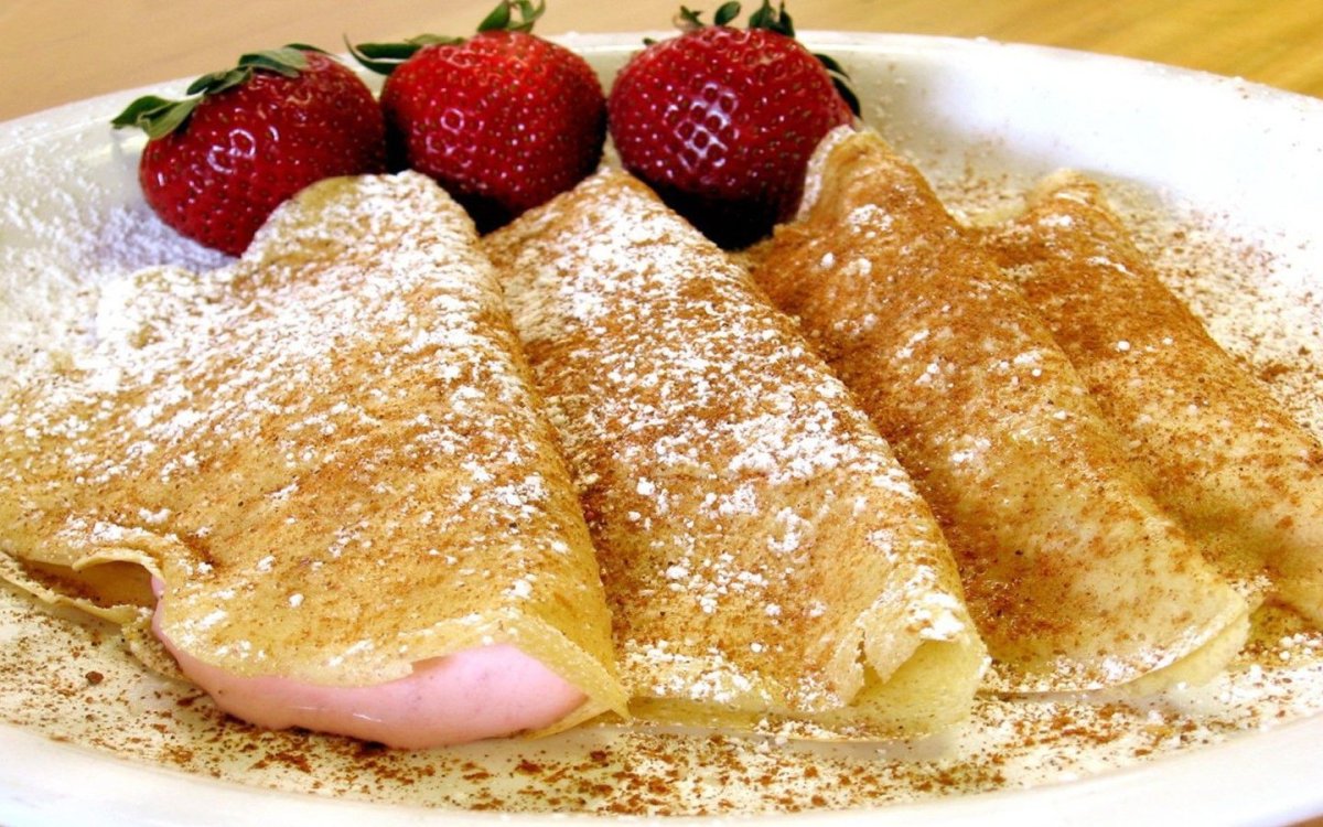 Блинчики и кофе