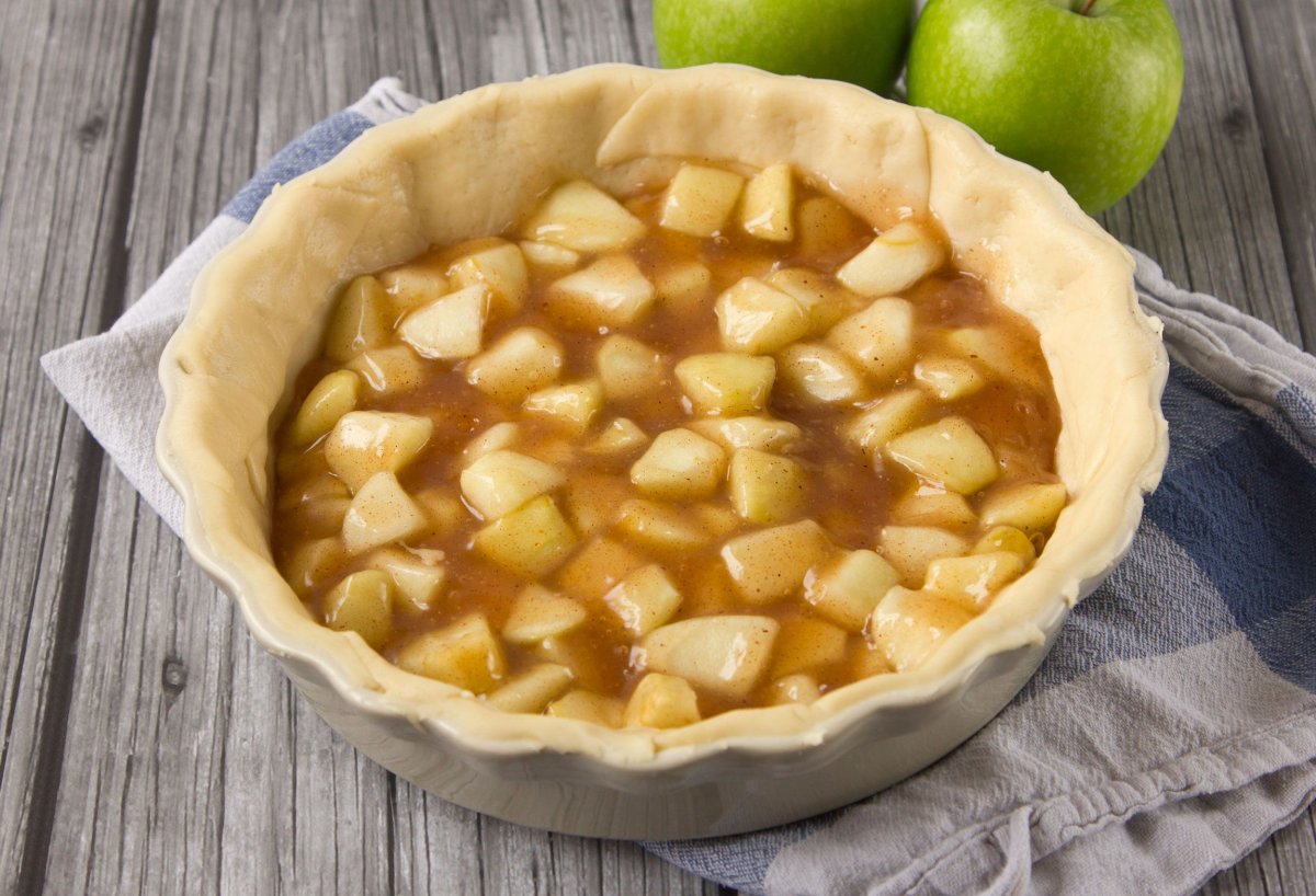 Начинка для пирога из сушеных яблок
