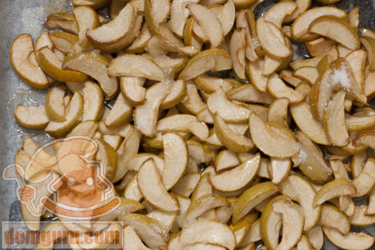 Песочный яблочный пирог