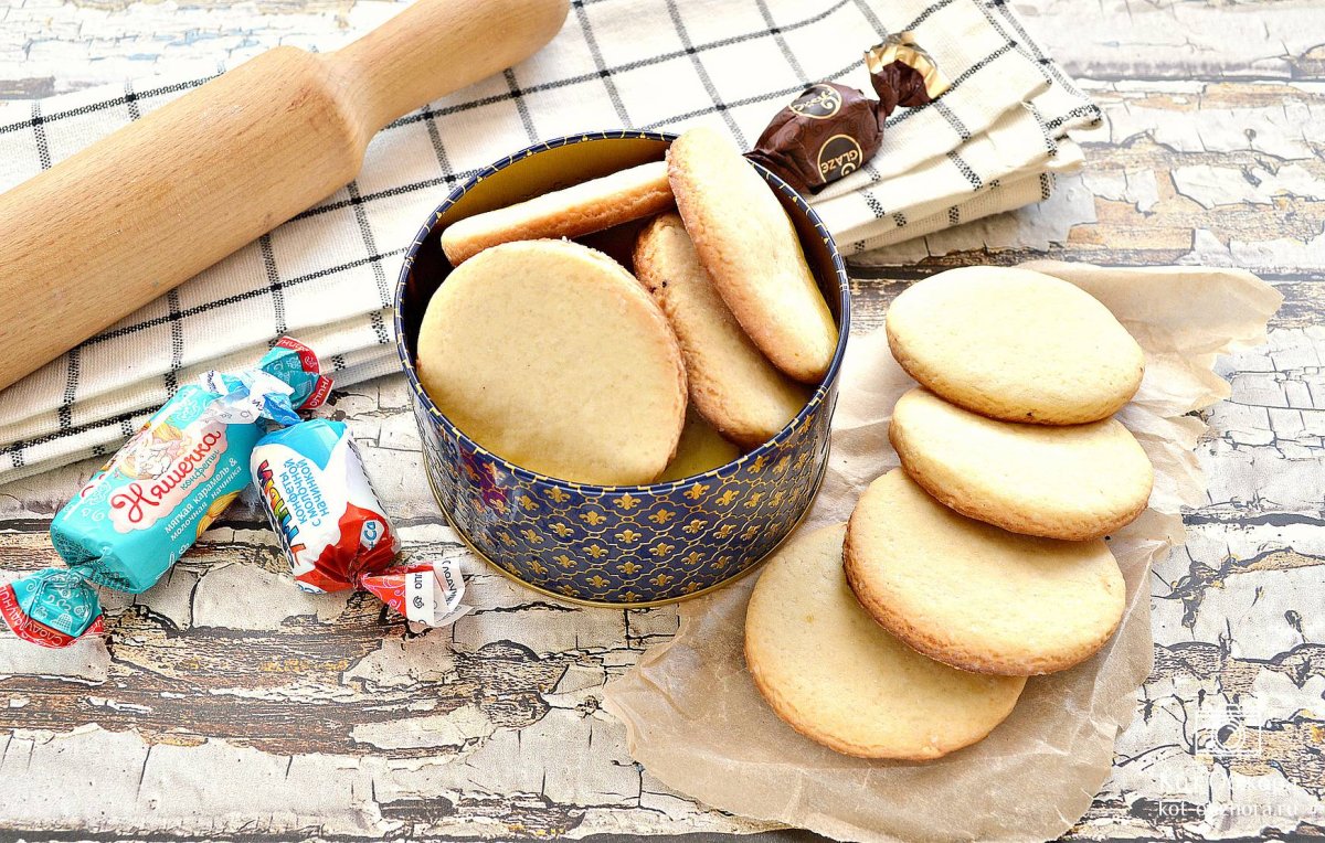 Песочное тесто для печенья на маргарине