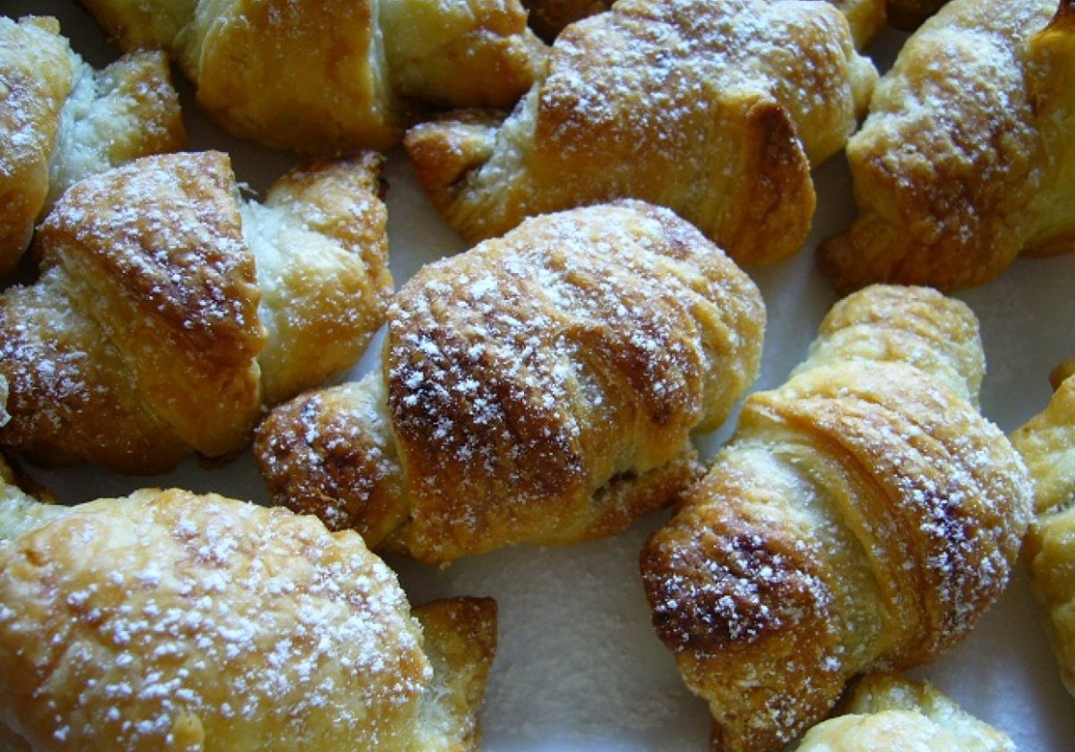 Слоеные рогалики