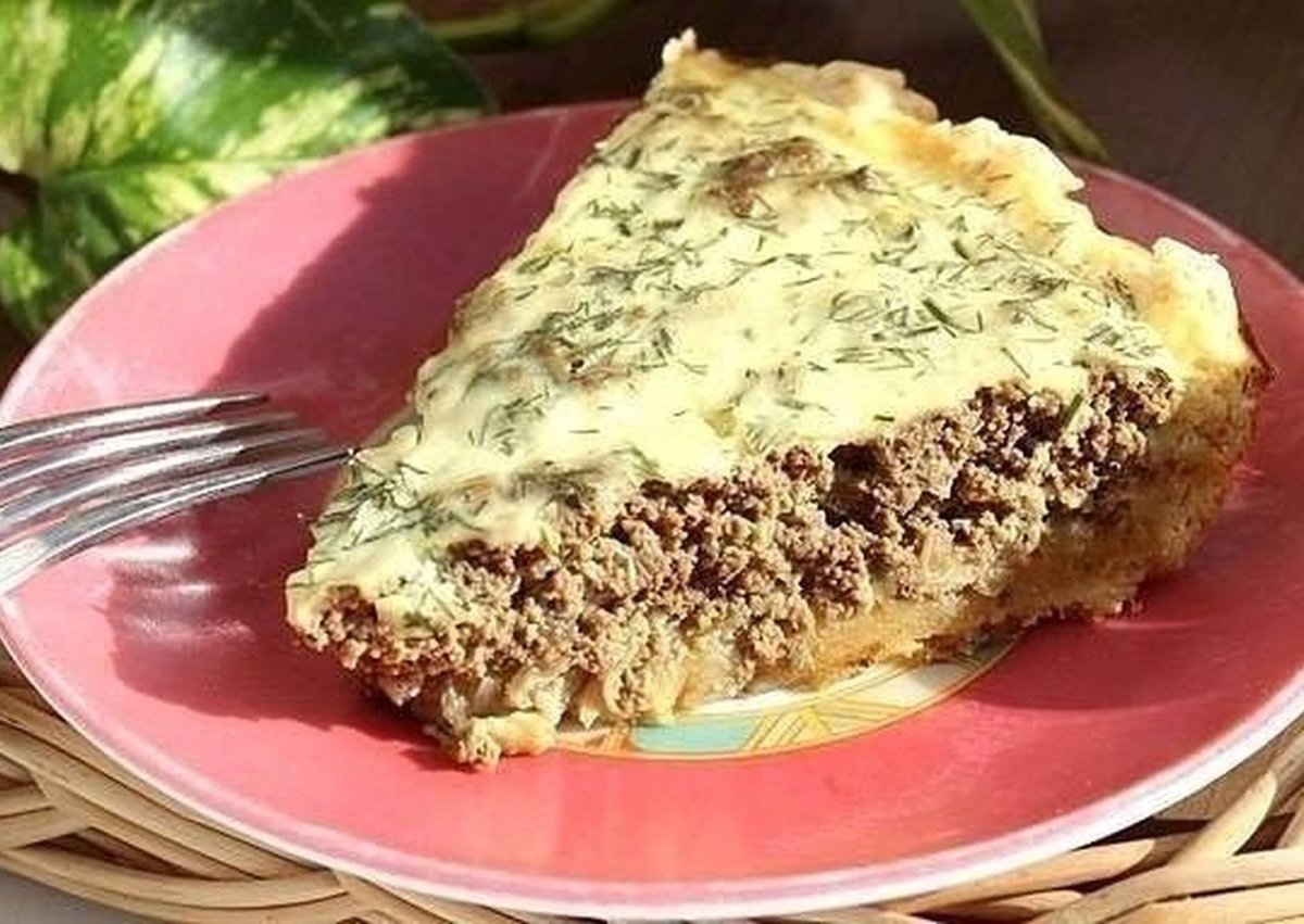 Пирог с печенью