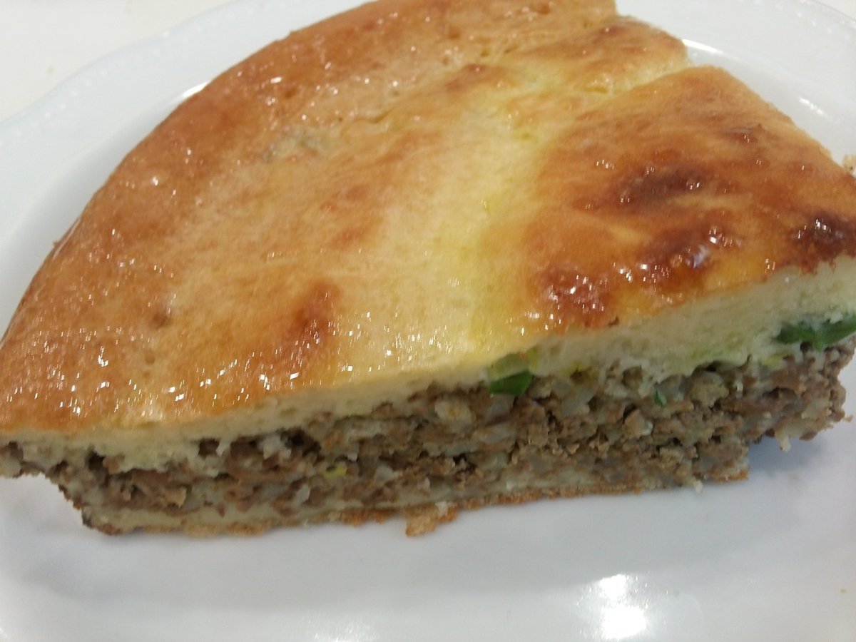 Заливной пирог с печенью куриной