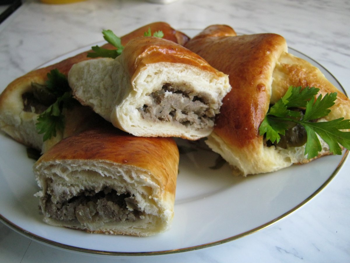 Пирожки с печенью