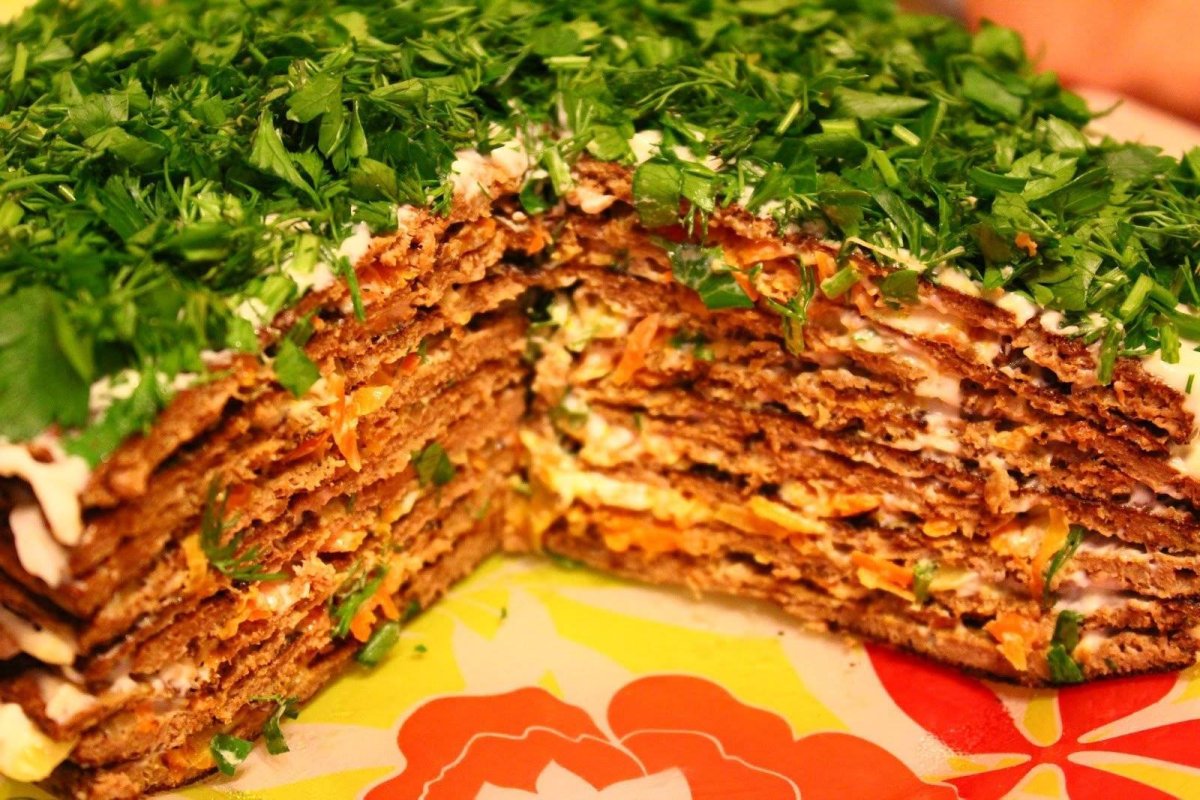 Юлия Высоцкая печеночный торт