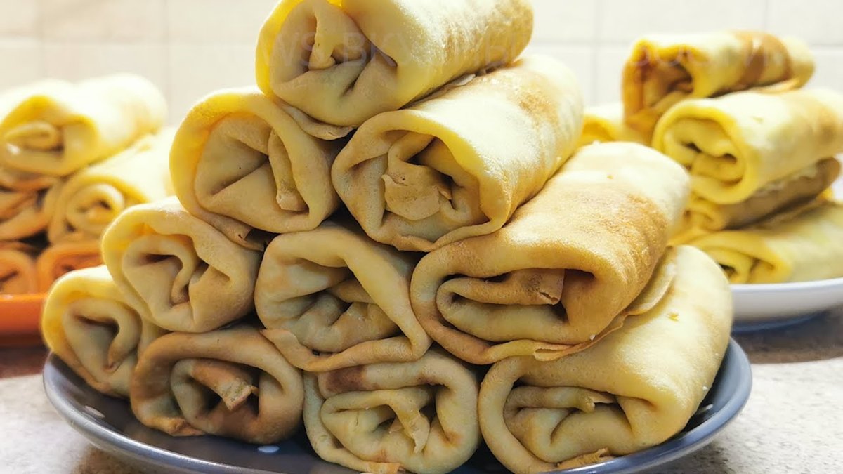 Блины с мясом