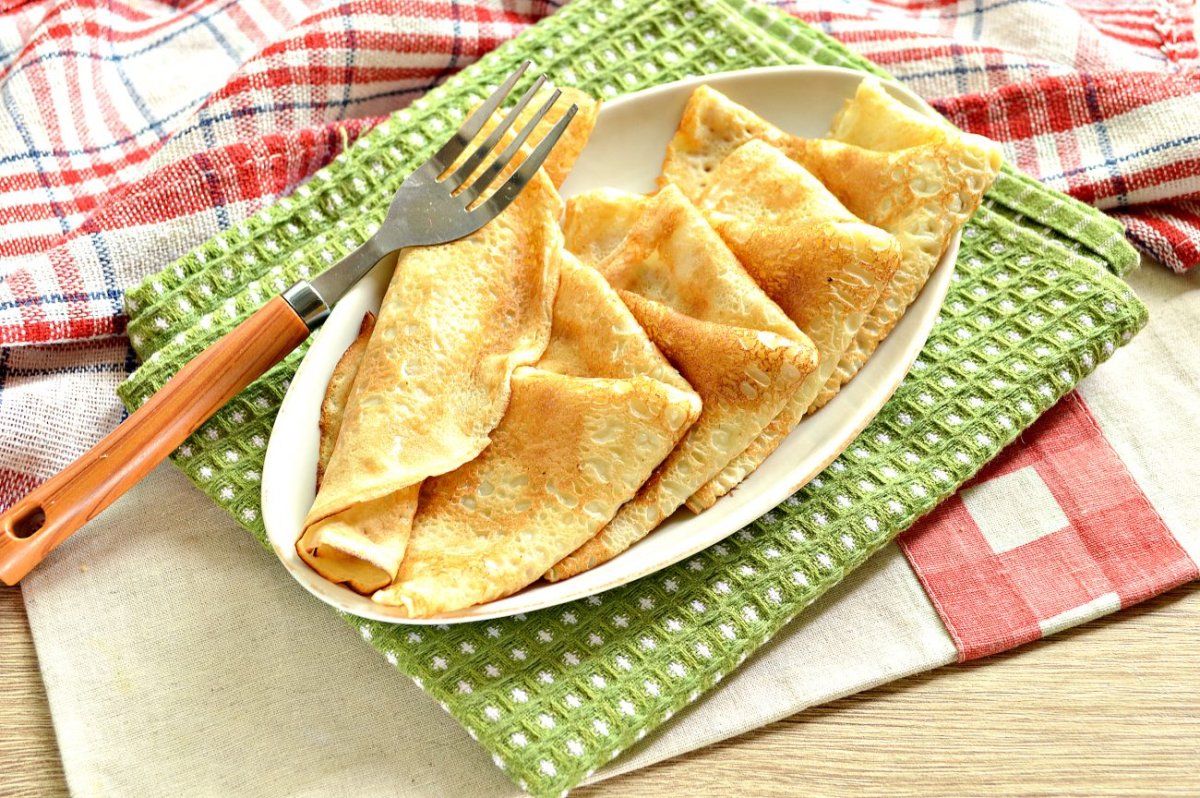 Ажурные блины