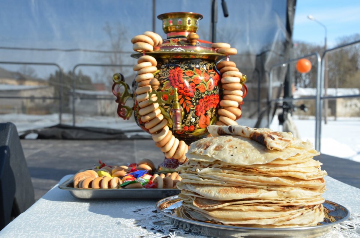 Масленица самовар
