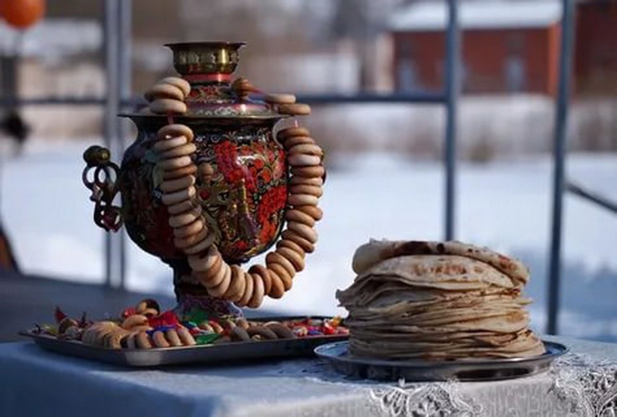 Масленица самовар