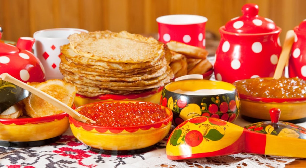 Стол на Масленицу