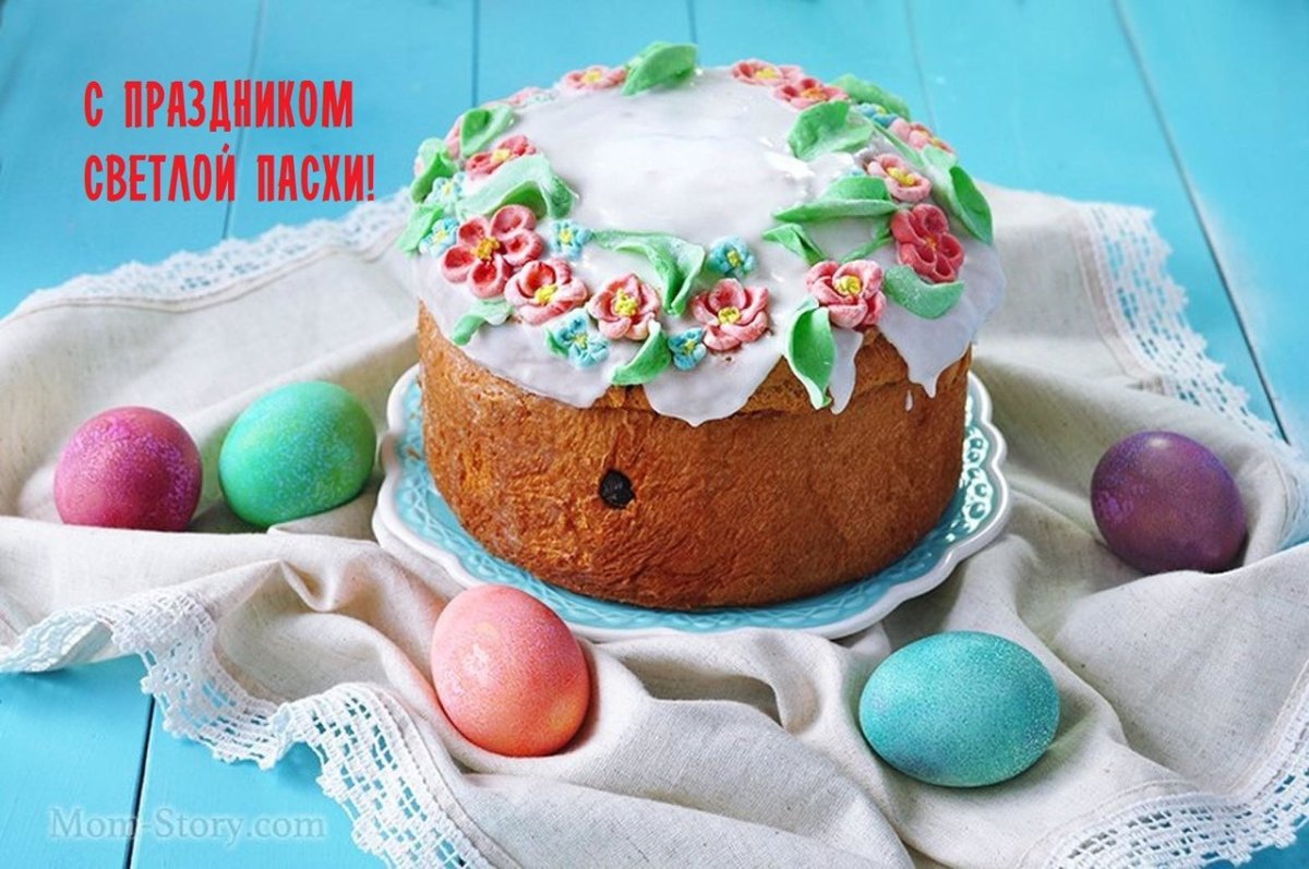 Украшение куличей мастикой
