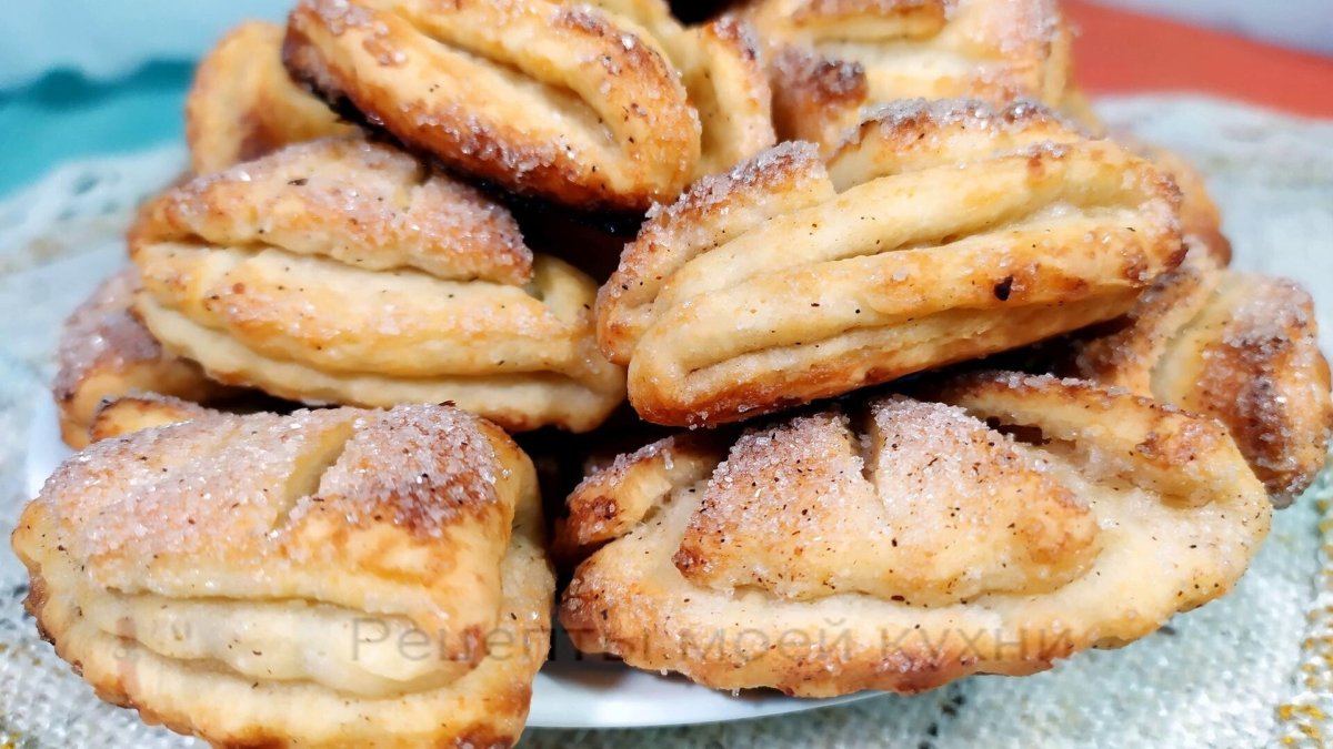 Печенье творожные ушки