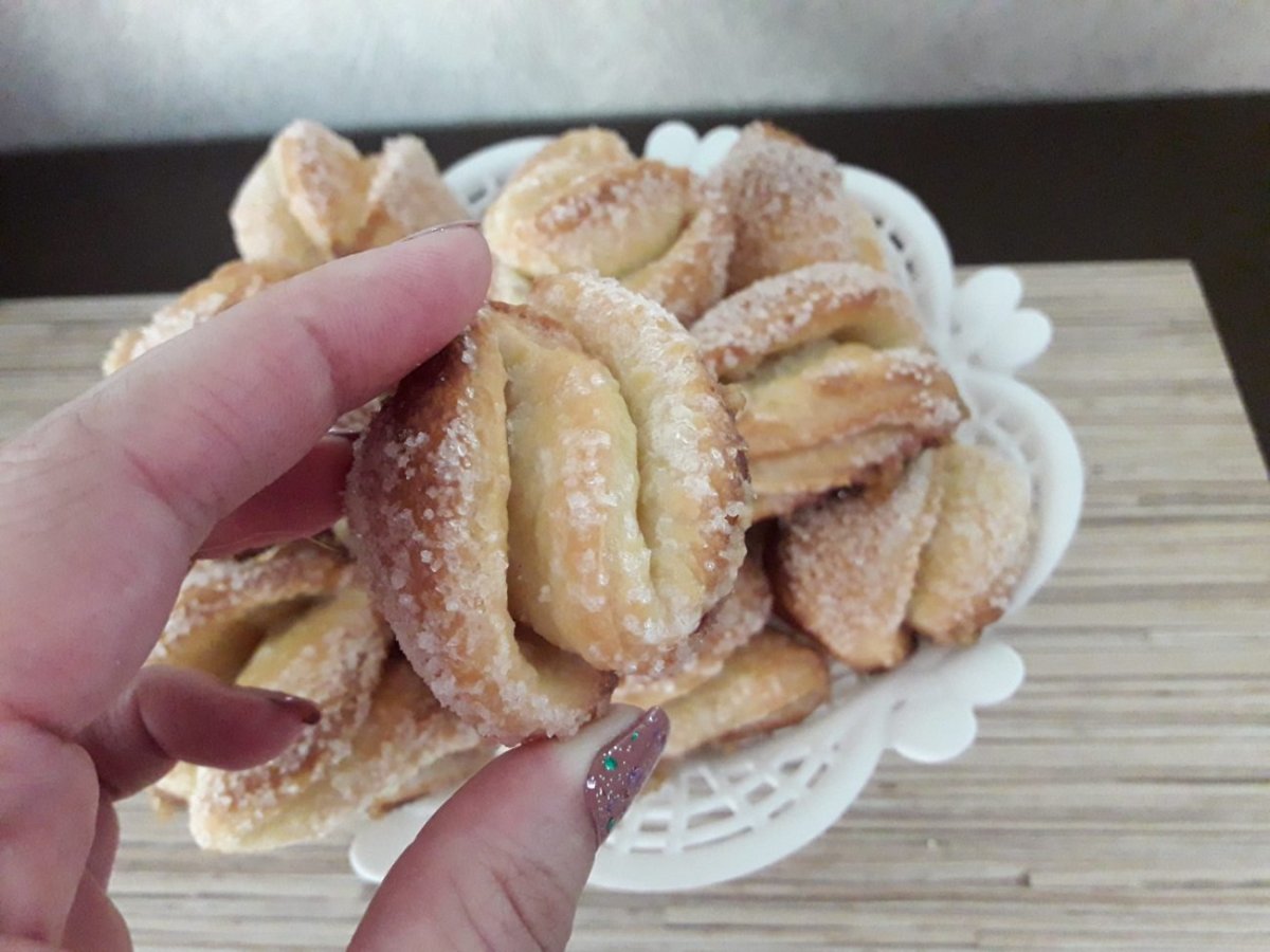 Печенье треугольники