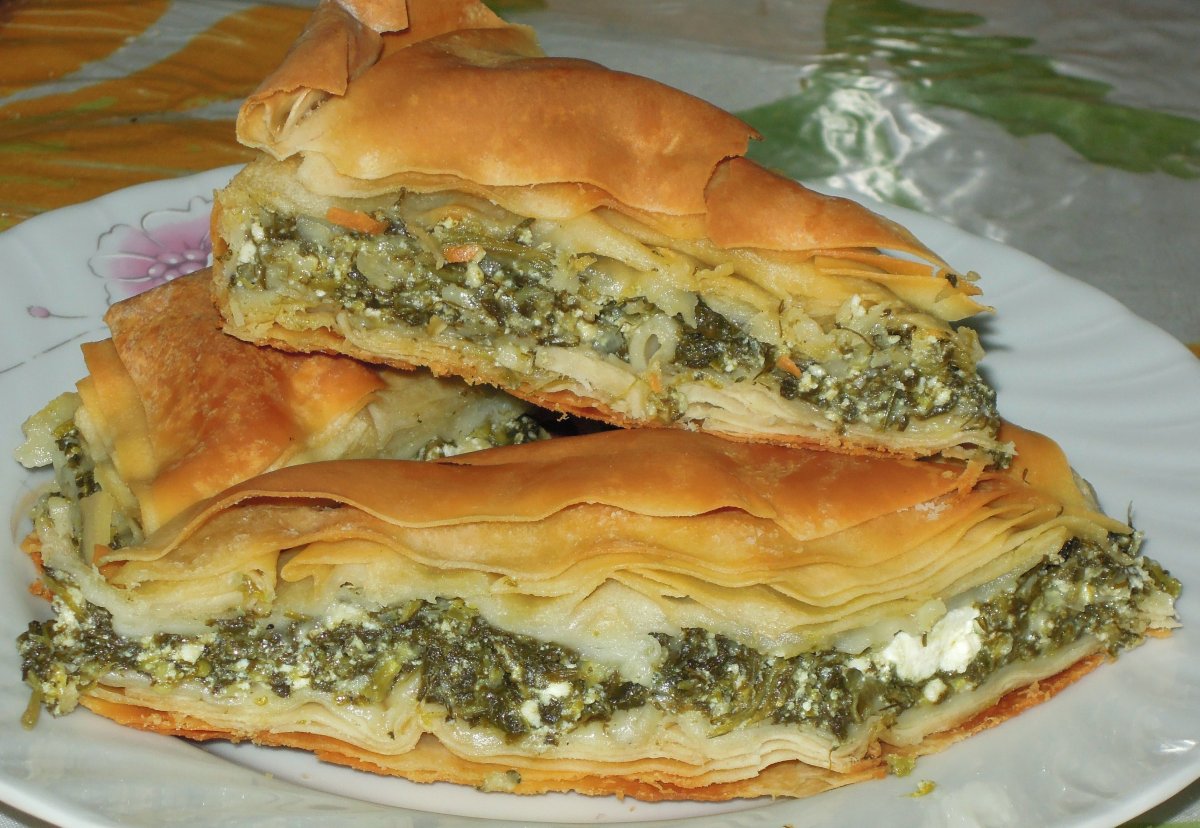 Спанакопита греческий