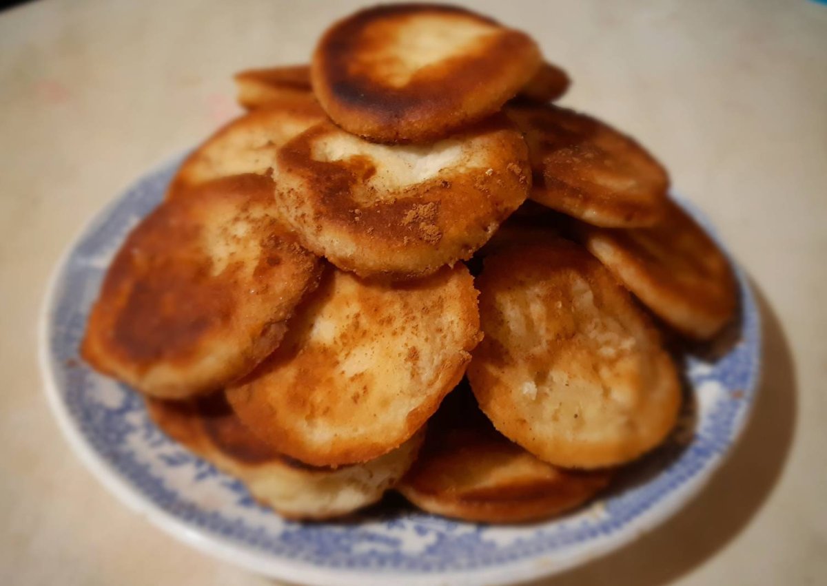 Печенье на сковороде