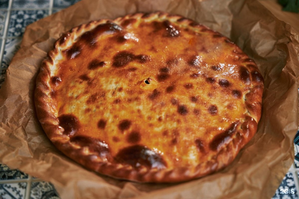 Сванский пирог кубдари