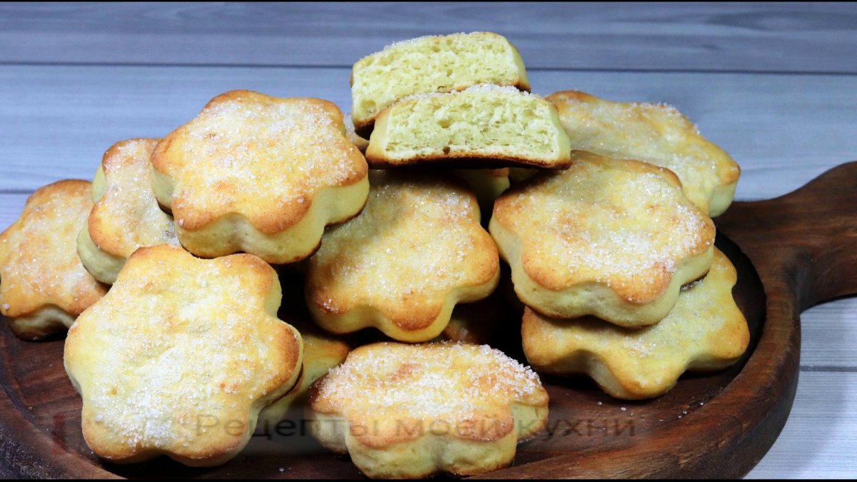 Творожное печенье мягкое