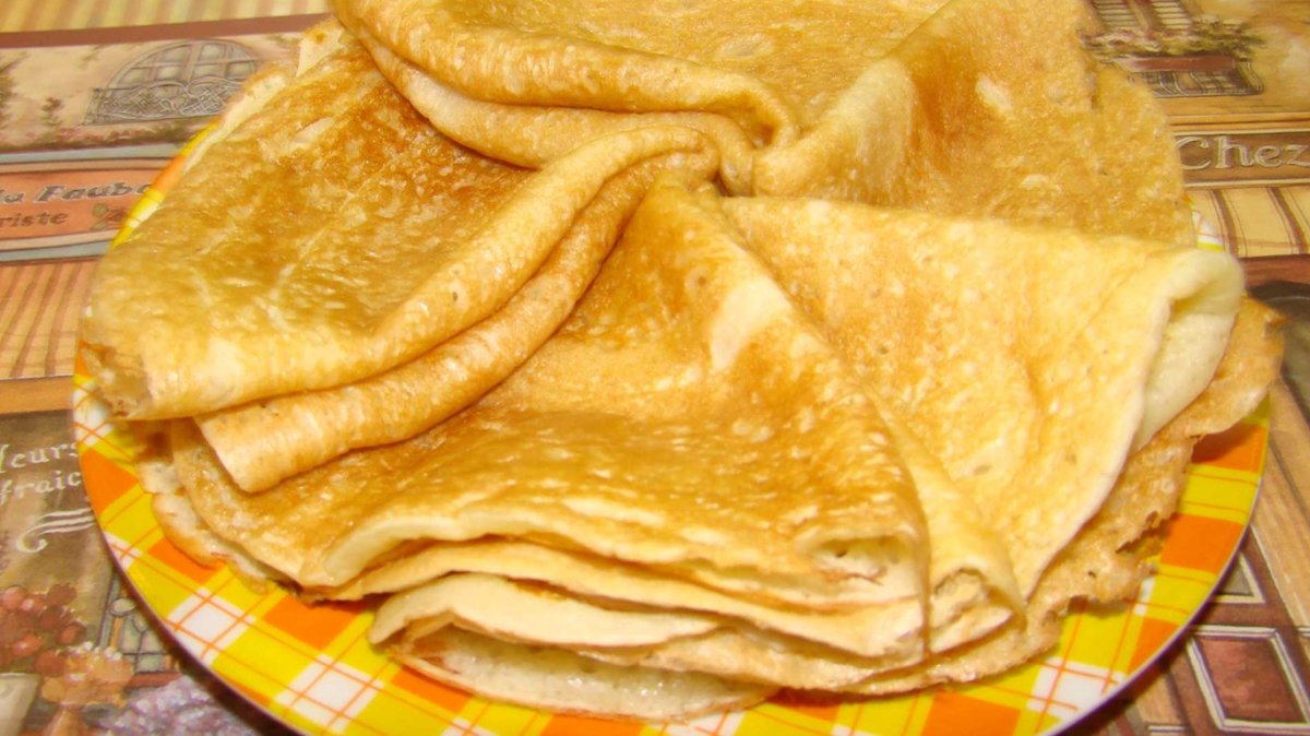 Заварные блины на молоке и кипятке рецепт