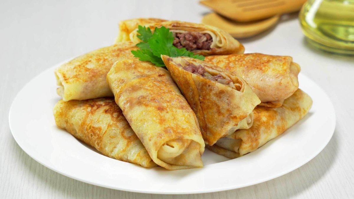 Блины фаршированные