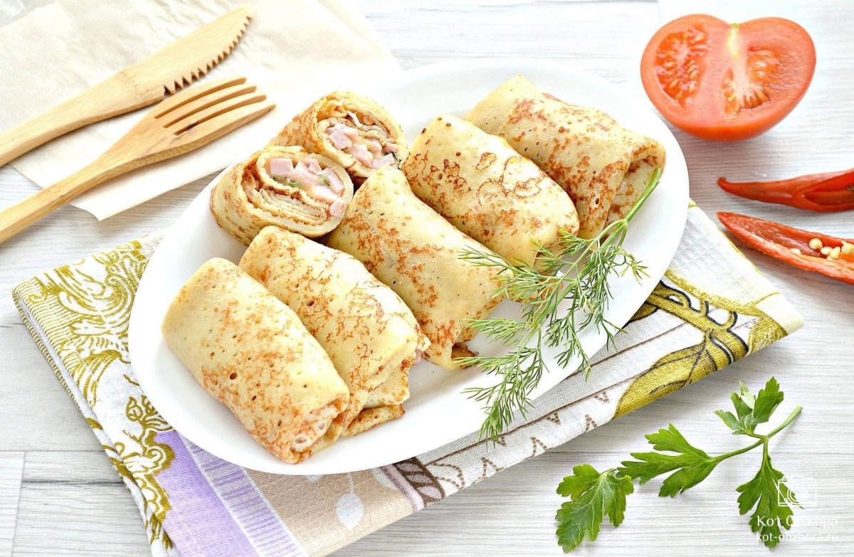 Блины с начинкой