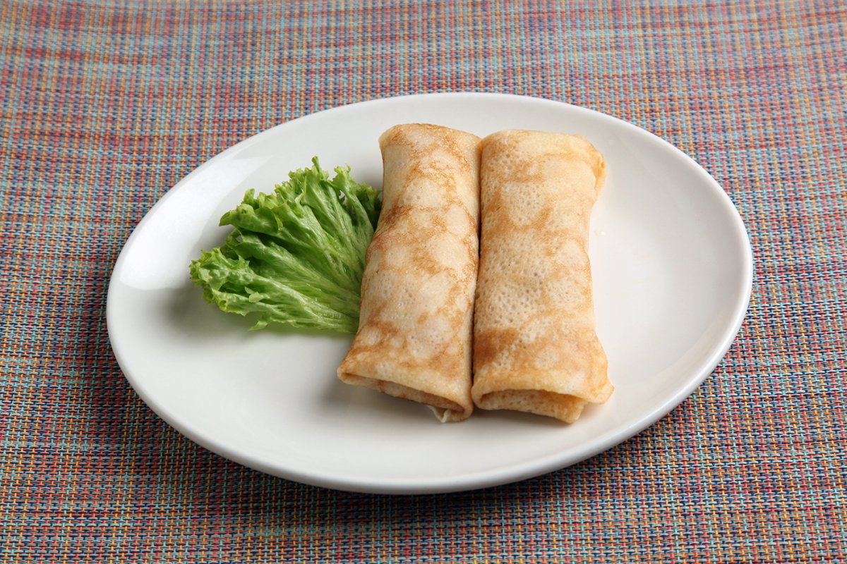 Блины фаршированные мясом