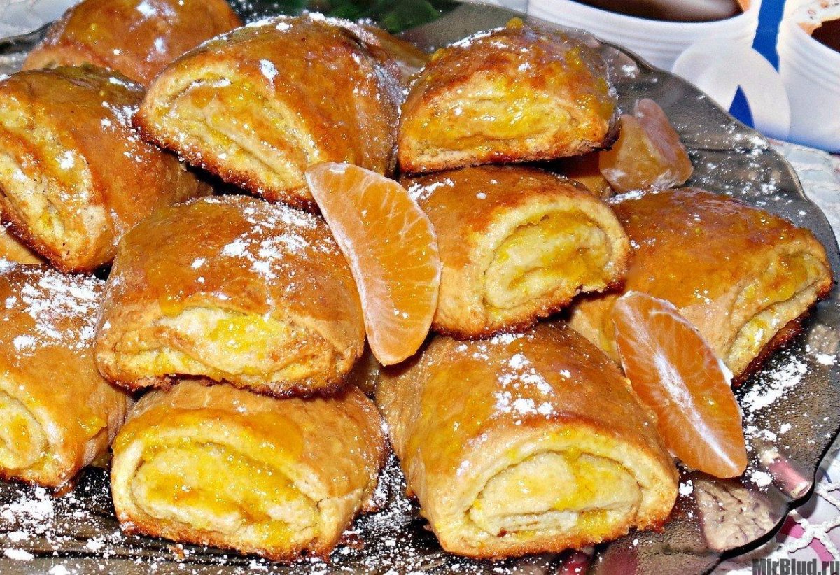 Печенье сдобное апельсиновое