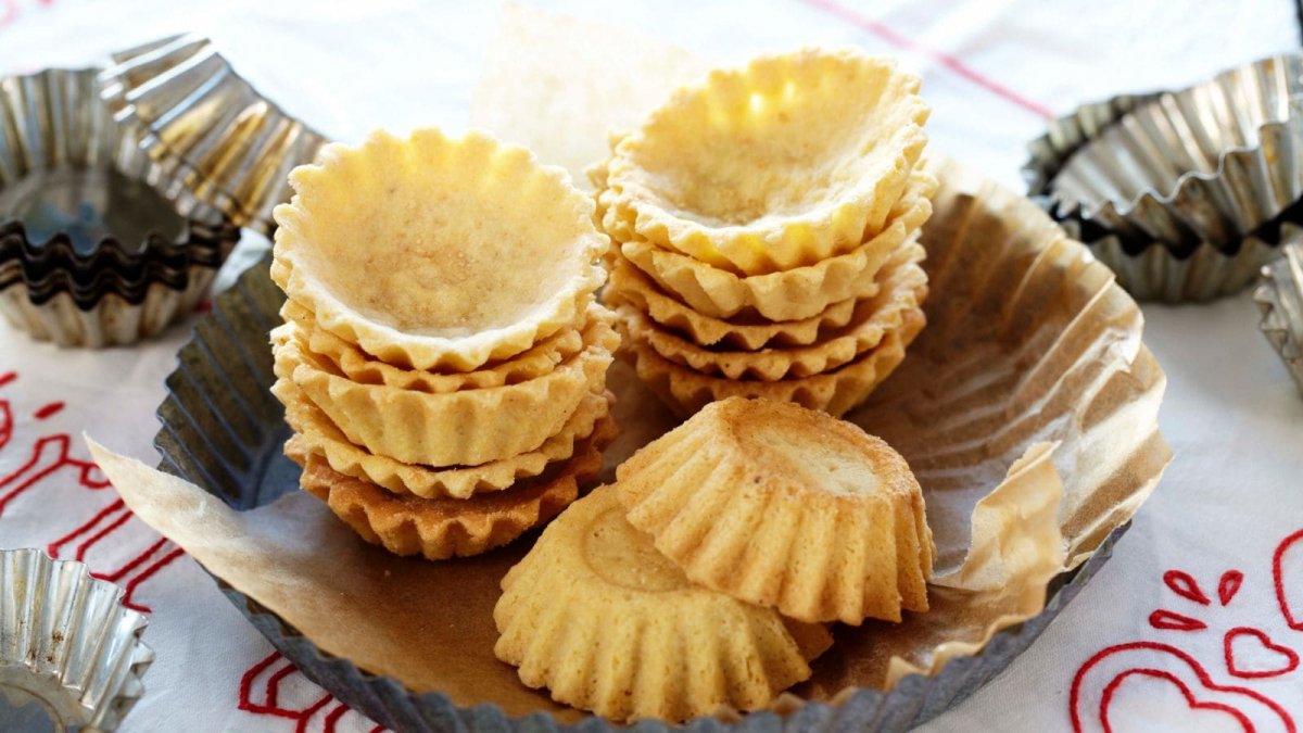 Формочки для корзиночек из песочного теста
