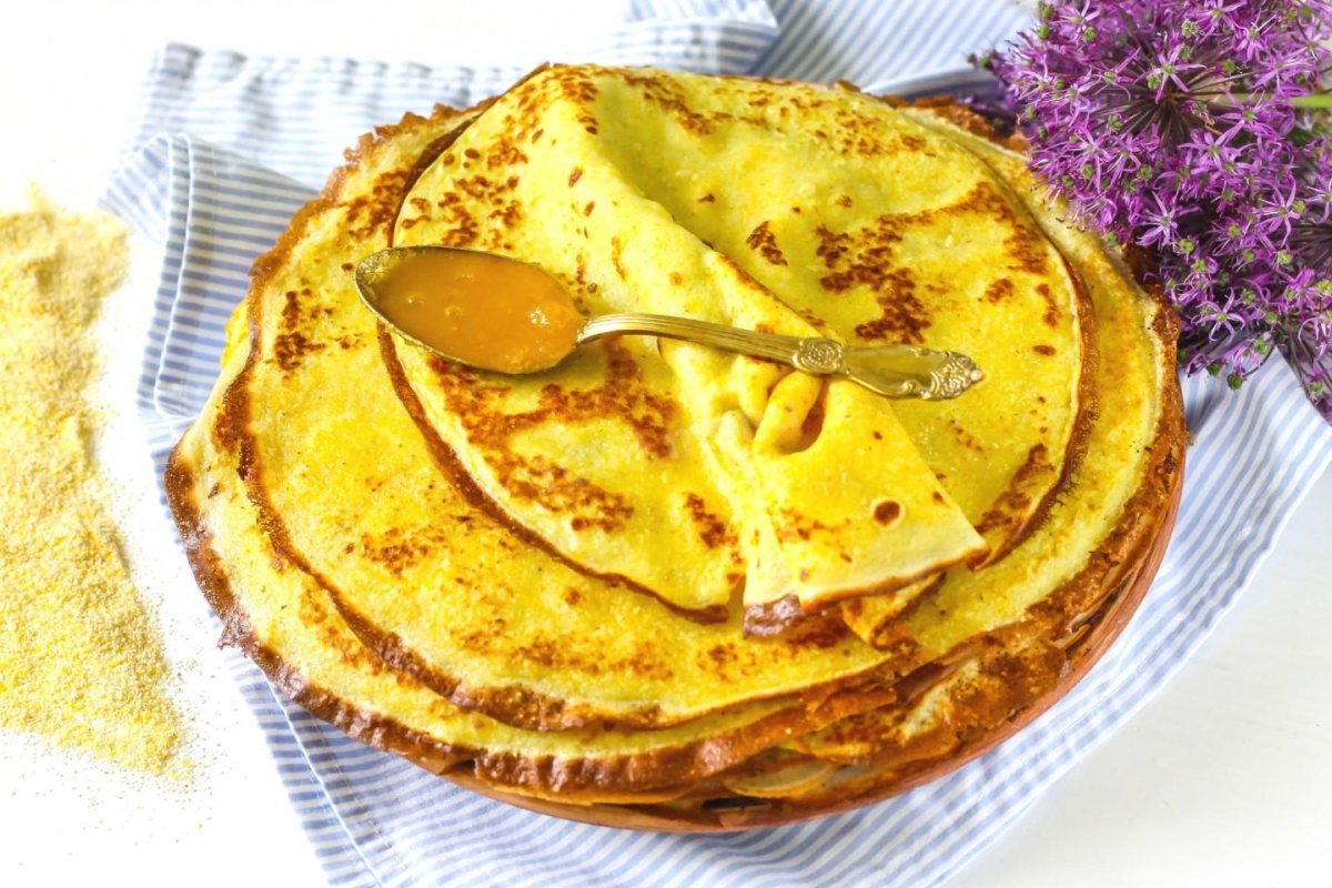 Блины со сгущенкой