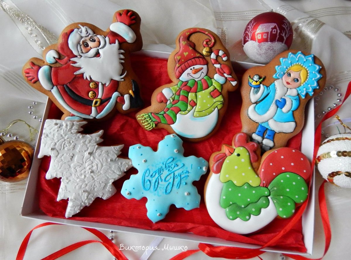 Пряники для детей на новый год