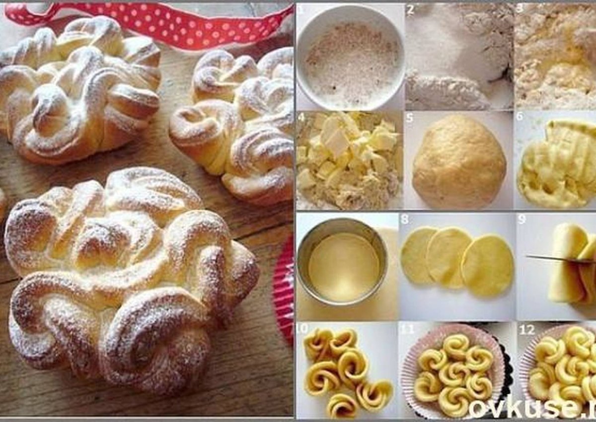 Композиция из теста