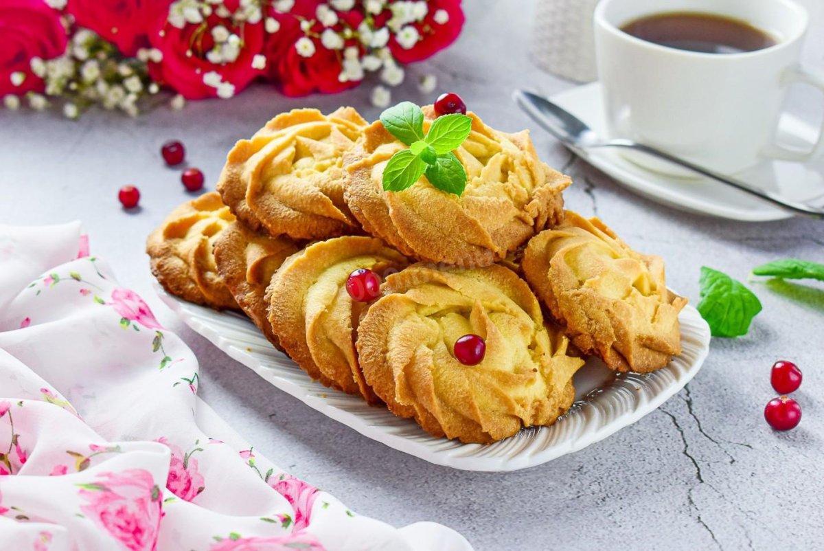 Песочное печенье рецепт на сливочном масле на новый год