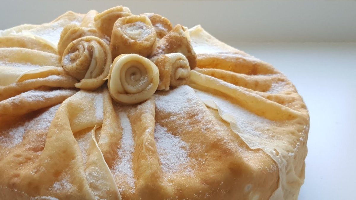 Блинчики с маслом