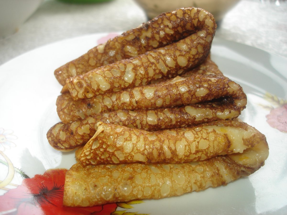 Вкусные мягкие блинчики