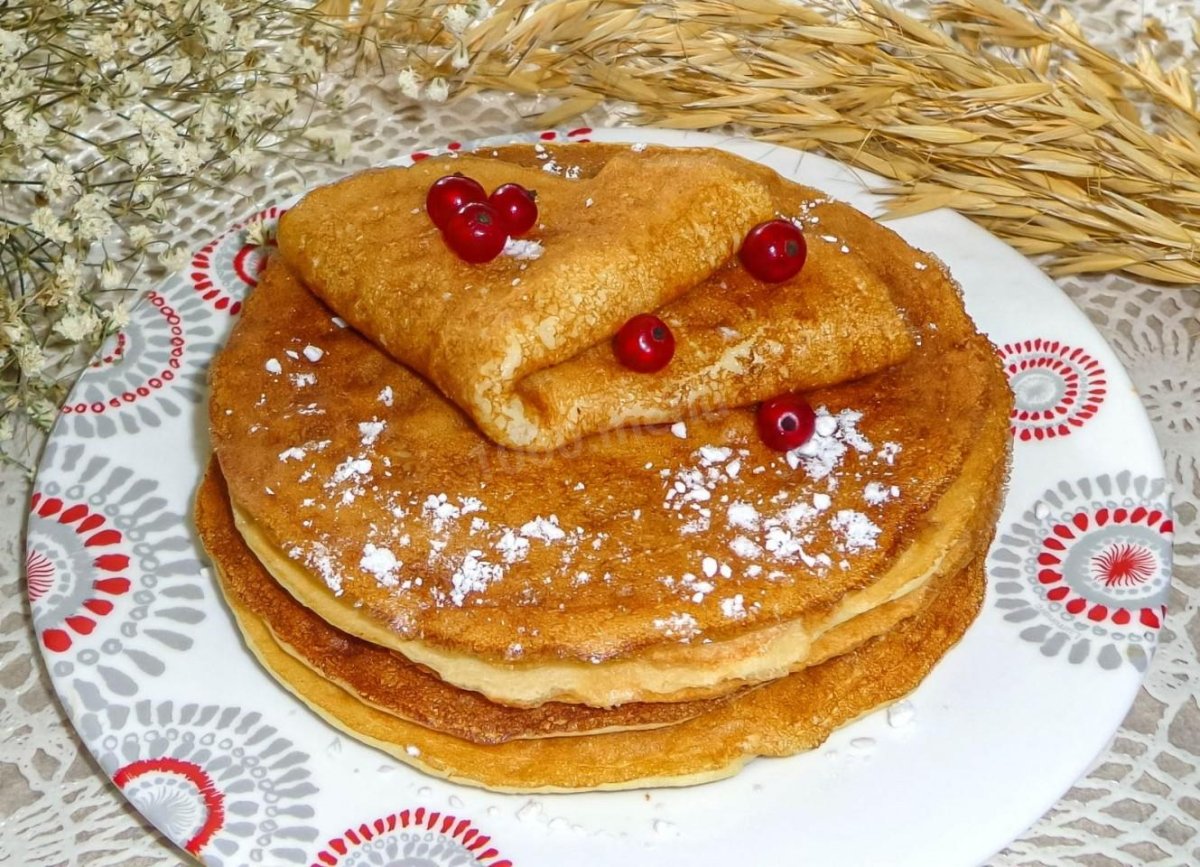 Башкирские блины коймак