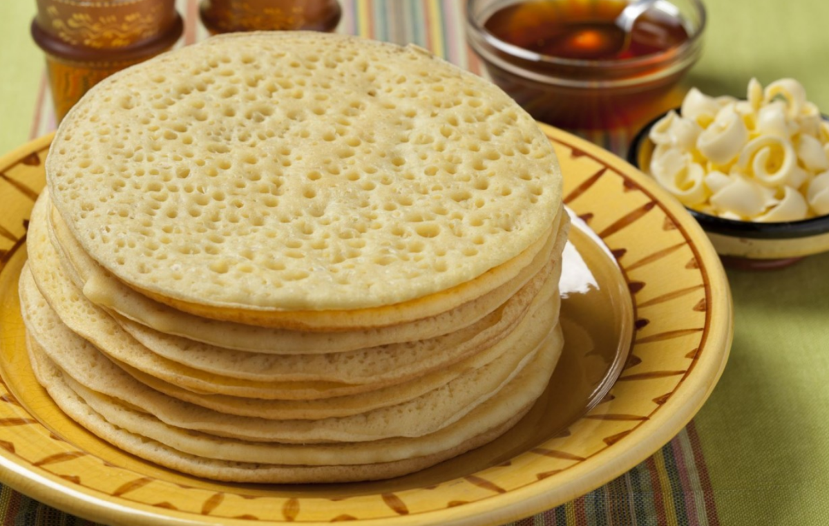 Блины с манной крупой