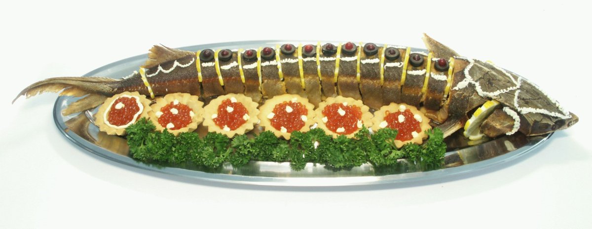 Рыбная тарелка сельдь и скумбрия
