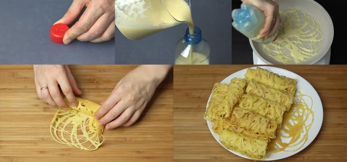 Блинчики из бутылки