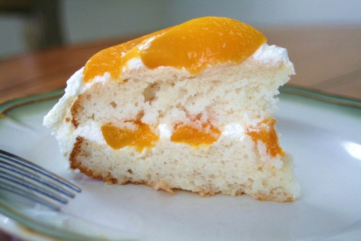 Торт суфле с клубникой