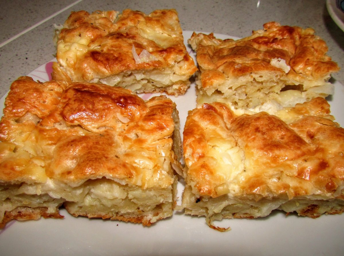Капустный пирог заливной